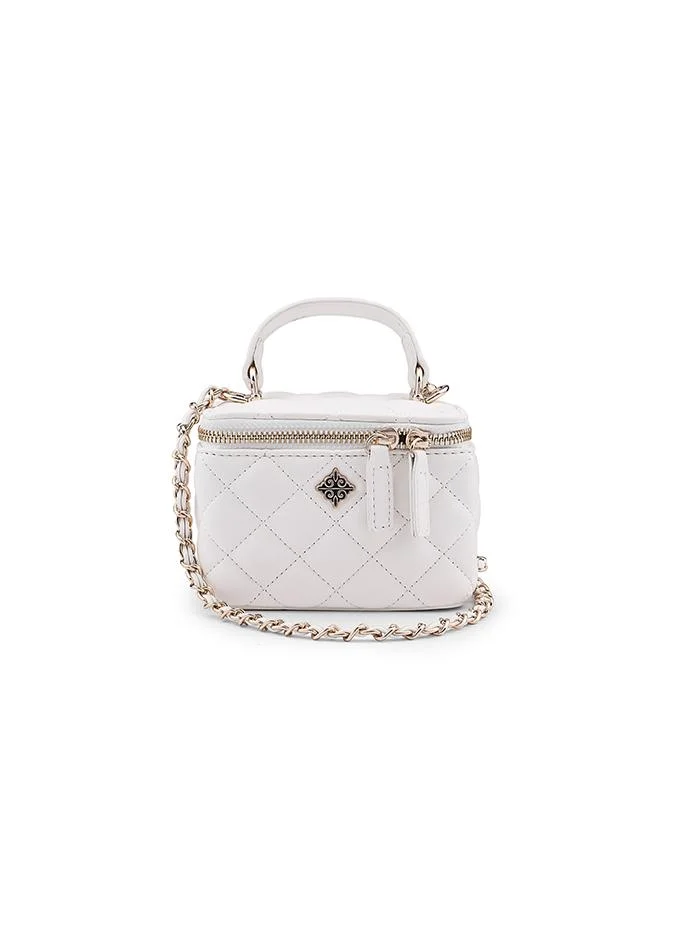 Cuple Tween Girls Quilted Top Handle Mini Bag